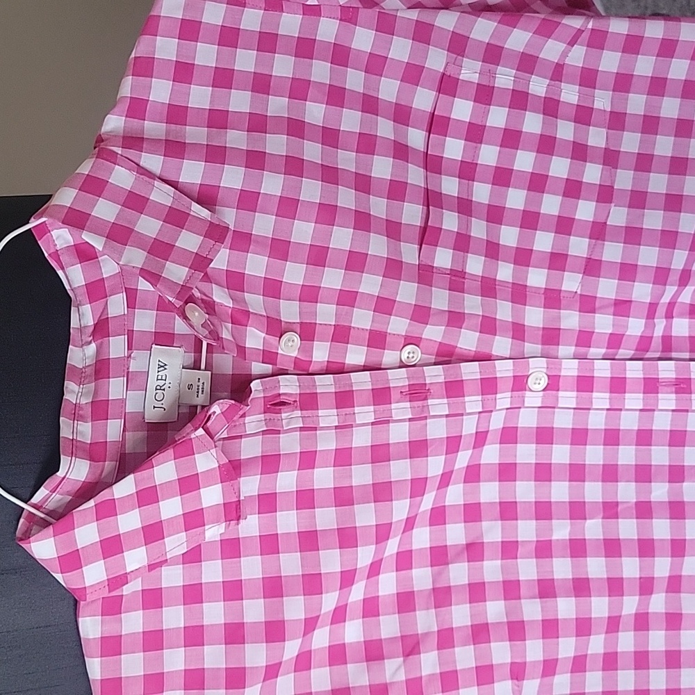 J. Crew Gingham Top